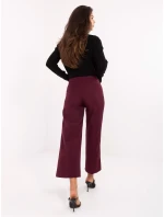 Dámské kalhoty IT SP FL9068.96 Bordó - FPrice Dámské kalhoty IT SP FL9068.96 Bordó - FPrice