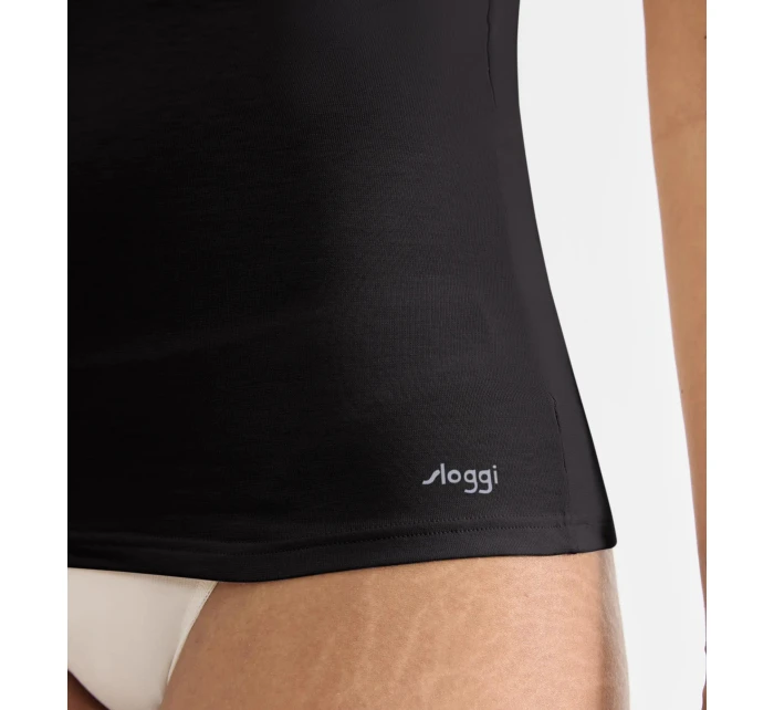 Dámské tílko Sloggi GO Shirt 01 C2P černé