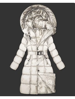 kurtka zimowa z  ecru model 21396744 - MINORITY