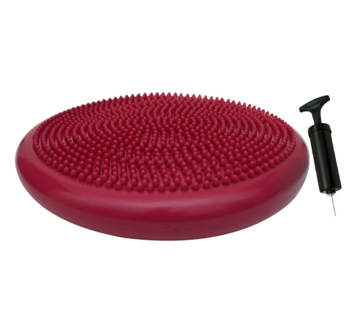 SENSOMOTOR CUSHION DISK S PUMPIČKOU 33CM RŮŽOVÝ ENERO FIT