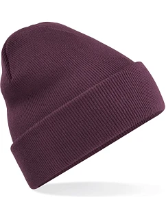 Beechfield B 45 Pletená čepice "Original" 53.0045 plum