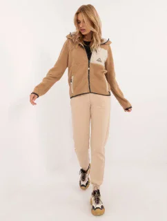 Mikina D20001M02671A2 světle hnědá