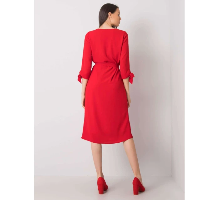 Šaty LK SK model 20806568 červená - FPrice Šaty LK SK model 20806568 červená - FPrice