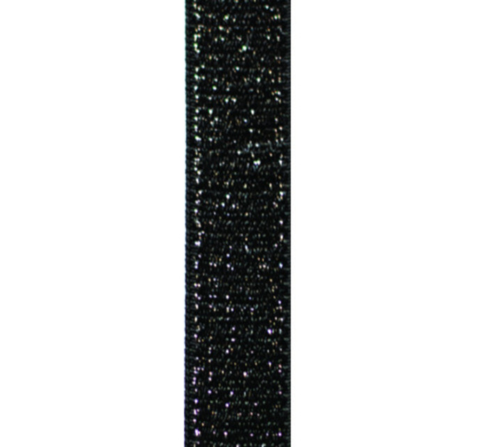 Černá ramínka se stříbrem RB-449 16MM
