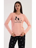 Dámské pyžamo dlouhé Let me sleep