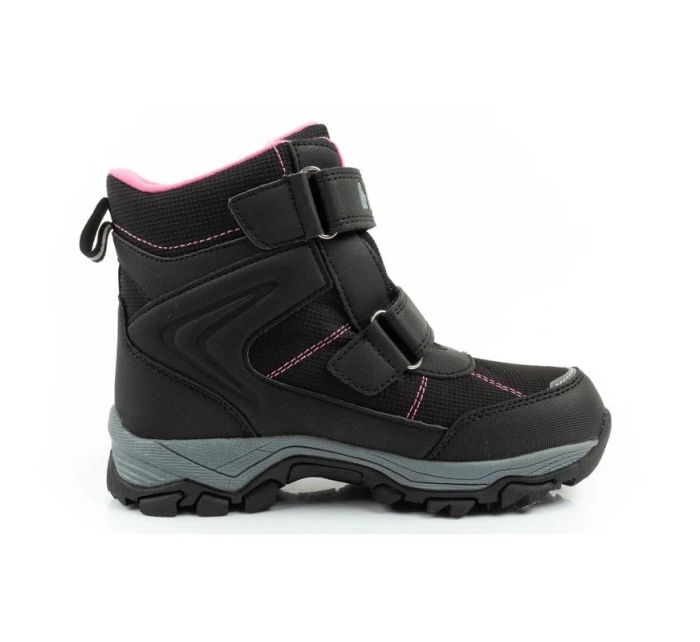 Lee Cooper dětské zimní sněhule nepromokavé zateplené černé