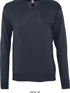 SOL'S Galaxy Men Pánský svetr s výstřihem do V model 22519814 navy