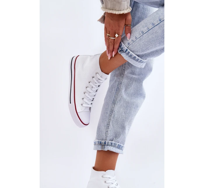 Dámské klasické vysoké boty bílé Remos Dámské klasické vysoké boty bílé Remos