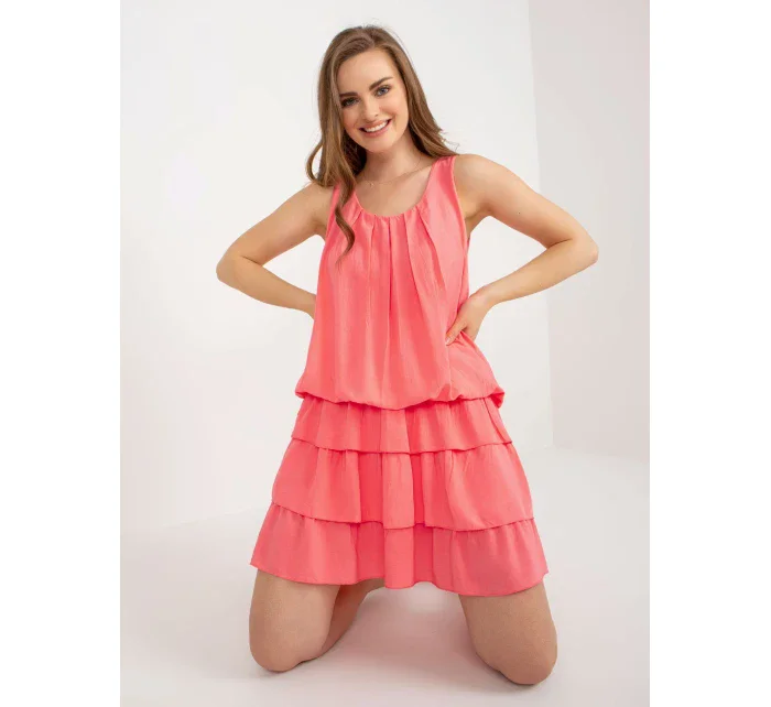 TW SK BI 8139 šaty.44 korálů TW SK BI 8139 šaty.44 korálů