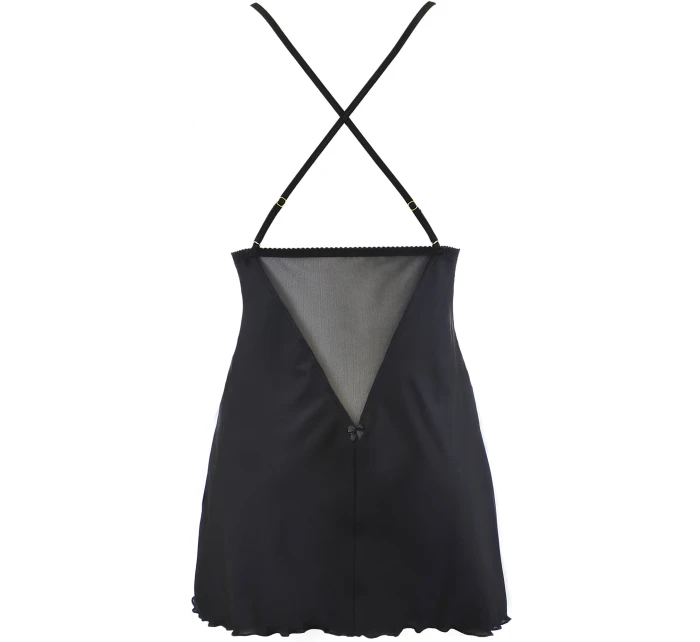 V-10479 černá košilka - Axami