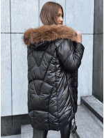 Dámská černá prošívaná zimní bunda SILVER FOX Dstreet TY3811
