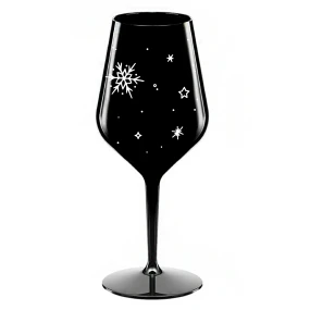 ZIMĚNKA - čierny nerozbitný pohár na víno 470 ml ZIMĚNKA - čierny nerozbitný pohár na víno 470 ml