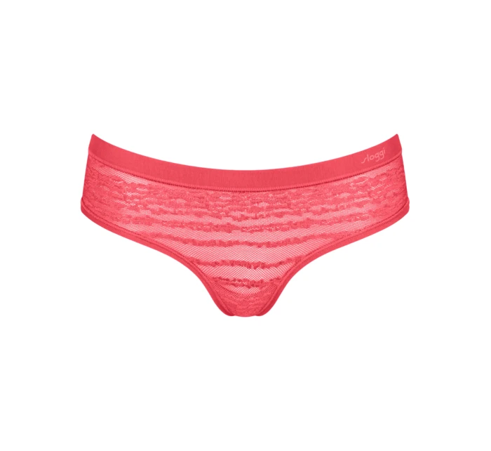 Dámské kalhotky FREE Evolve Hipster Lace - RED - červené 00AC - SLOGGI