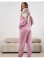 Sportovní souprava s květinovým motivem růžová model 22049189 - Moon
