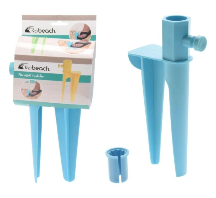 POHÁNĚNÁ ZÁKLADNA PRO DEŠTNÍK 28 CM MODRÁ