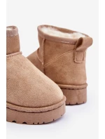 Dětské zimní boty s Bežové model 21639767 - Boto