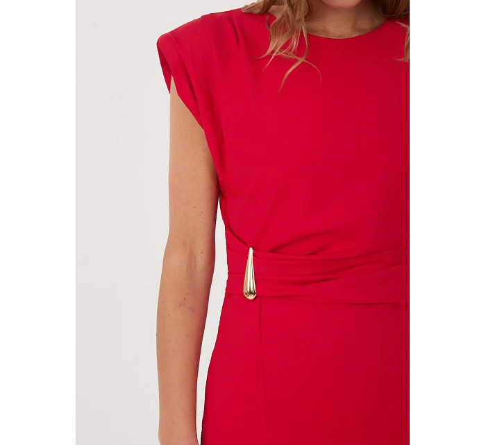 Sukienka IT SK model 22089465 czerwony - FPrice Sukienka IT SK model 22089465 czerwony - FPrice