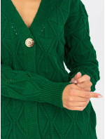 Dámský svetr LC SW 8035 tmavě zelený