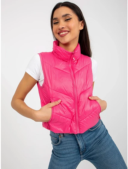 Dámská vesta NM KZ H model 18041499 tmavě růžová - FPrice