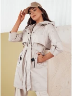 Dámská přechodná bunda parka šedá Dstreet model 21975142 - FashionStreet
