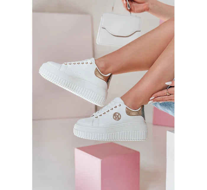 Dámské tenisky na platformě KITNOT gold FashionStreet ZY0920