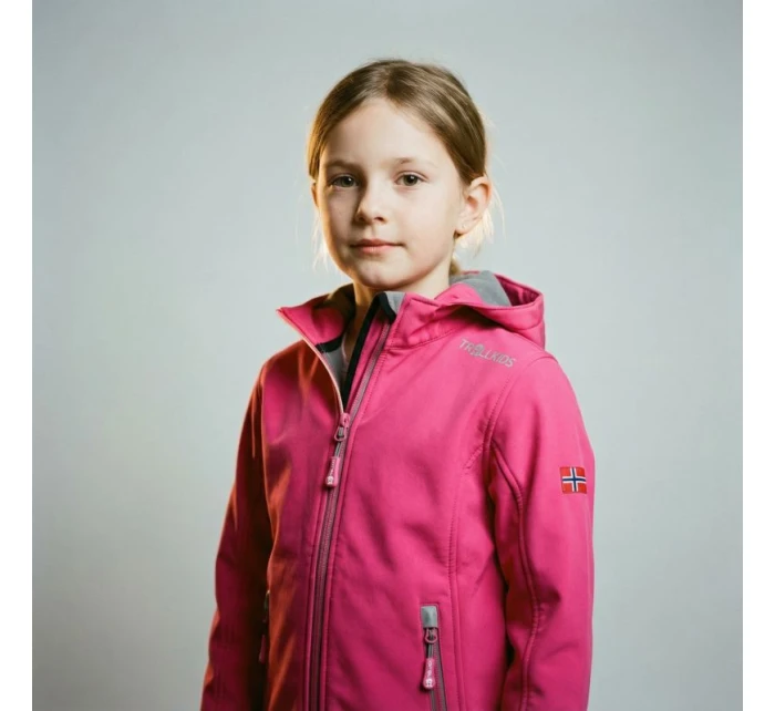 Dívčí softshellová bunda Jacket Jr model 21363723 - Trollkids Dívčí softshellová bunda Jacket Jr model 21363723 - Trollkids
