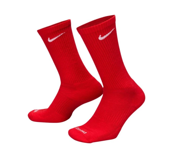 Ponožky Nike Everyday Plus Cushioned 3 páry červená, bílá, tmavě modrá SX6888 996 Ponožky Nike Everyday Plus Cushioned 3 páry červená, bílá, tmavě modrá SX6888 996