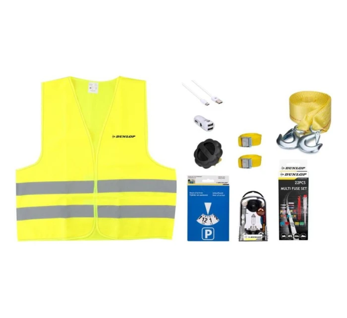 NOUZOVÁ SADA DO AUTA DUNLOP 9 PRVKŮ