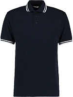 KK 409 Pánské kontrastní piqué polo model 22419941 navy/white - Kustom Kit KK 409 Pánské kontrastní piqué polo model 22419941 navy/white - Kustom Kit