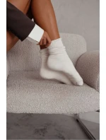 Dámské model 21780656 ponožky Frotte Ecru - Milena