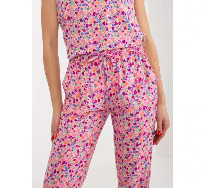 Dámské kalhoty D73770M61869J růžové - FPrice Dámské kalhoty D73770M61869J růžové - FPrice