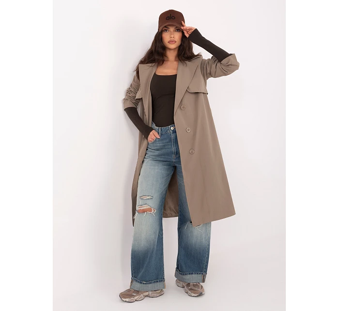 Płaszcz IT PL model 22046997 ciemny khaki - FPrice