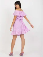 Sukienka LK SK model 21110903 jasny fioletowy - FPrice