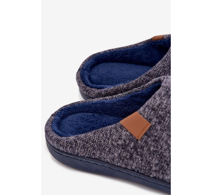 Pánské nazouváky Serevan – tmavě modré