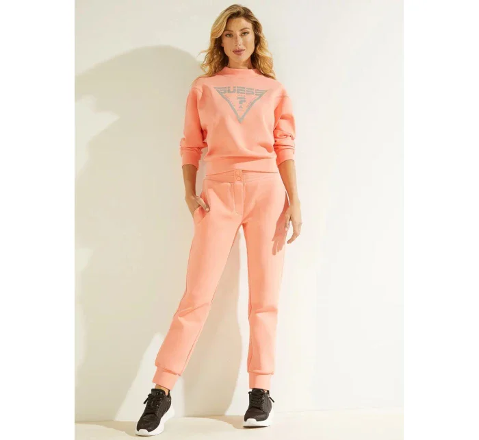 Dámská mikina O1BA69FL03S - TRCM - Lososová - Guess