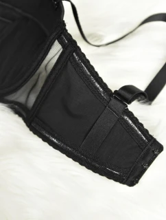 ANGEL model 21365189 ČERNÁ PODPRSENKA - MEDIOLANO