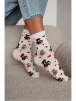 Dámské ponožky Medvídci se srdíčky 0200.202