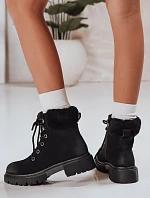 Dámské zateplené trapery černé FashionStreet ZY1292