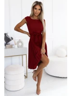 LILA sukienka z krótkim i  model 20596593 - numoco