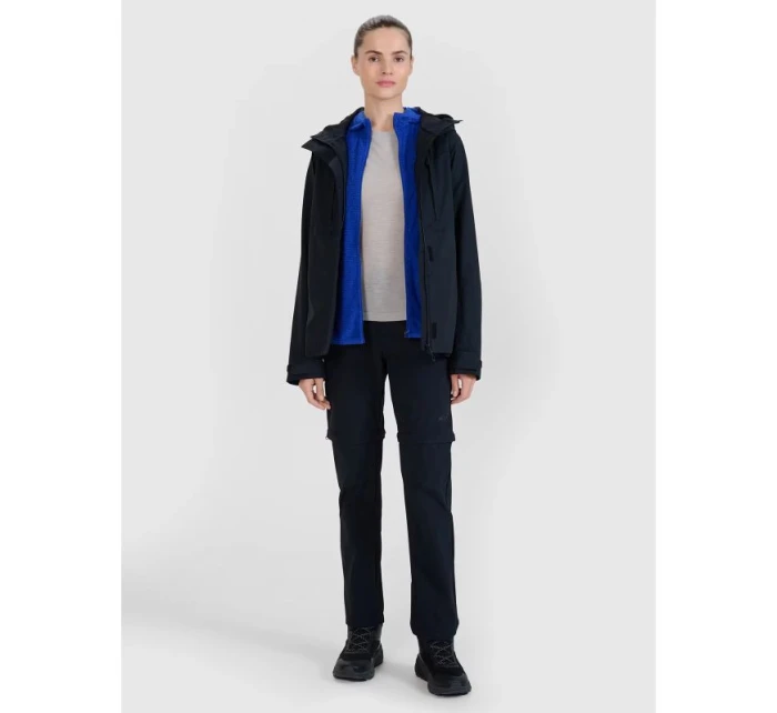 Dámské rychleschnoucí trekingové kalhoty 2 v 1 model 21434410 - 4F Dámské rychleschnoucí trekingové kalhoty 2 v 1 model 21434410 - 4F