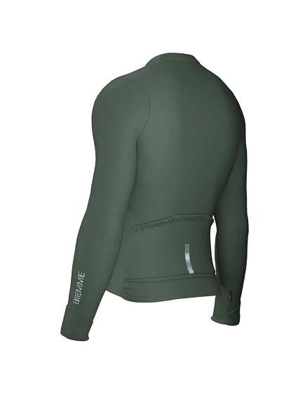 tričko s dlouhým rukávem model 21851051 zelené XXL - Biemme
