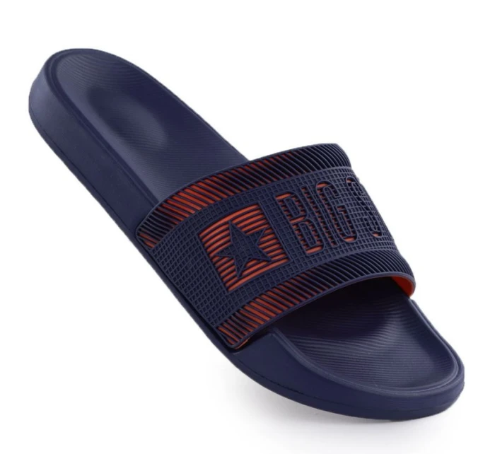 Pánské plážové žabky k bazénu navy blue Big Star RR174A052