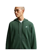 Pánská mikina Club BB FZ Hoodie, zelená, model 22311075 - NIKE Pánská mikina Club BB FZ Hoodie, zelená, model 22311075 - NIKE