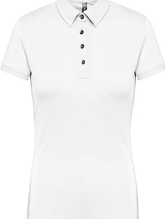 K 263 Dámské žerzejové polo model 22507221 white - Kariban