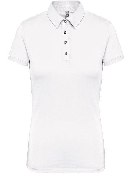 Kariban K 263 Dámské žerzejové polo 20.K263 white Kariban K 263 Dámské žerzejové polo 20.K263 white