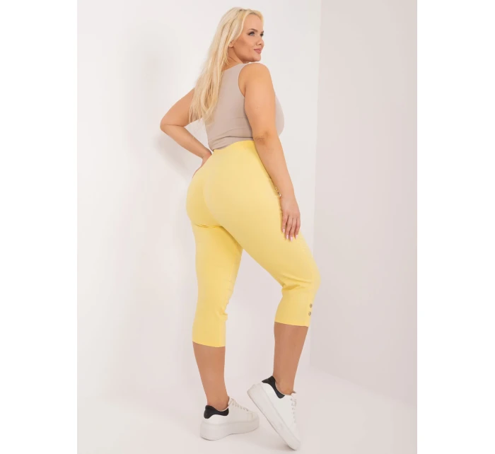 Spodnie AT SP model 19658773 jasny żółty - FPrice Spodnie AT SP model 19658773 jasny żółty - FPrice