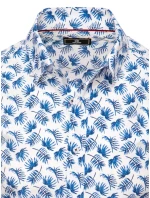 Pánská bílá košile FashionStreet DX2467 Pánská bílá košile FashionStreet DX2467