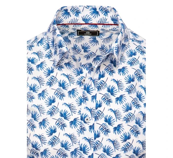 Pánská bílá košile FashionStreet DX2467 Pánská bílá košile FashionStreet DX2467