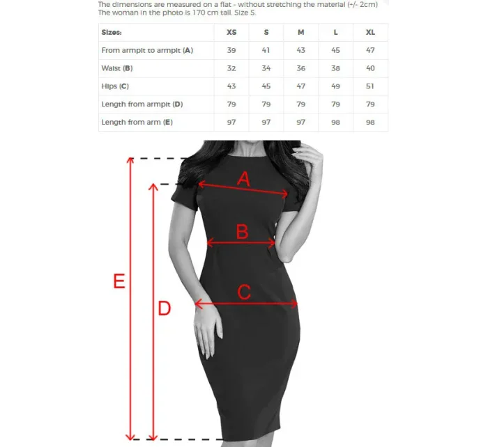 Elegantní zelené dámské šaty model 7276760