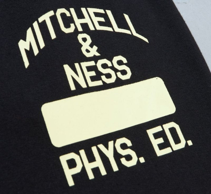 Mitchell & Ness Designové tepláky s grafikou M PSWP5533-MNNYYPPPBLCK